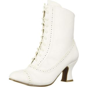 Ellie Shoes Women's 253-sarah Mid Calf Boot (8, White)