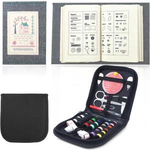Embroidery Book,Sewing Books for Beginners AdultPlus a Set of Sewing Tools Suitable for Beginner Embroidery