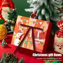 24 Pcs Burgundy Velvet Ribbon Christmas Tree Bows Bow Tree Topper Door Garland Decor Vintage Wreath Bow Velvet Bows Ornaments for Christmas Trees Gifts Party Door Garland Wreath Deco (Burgundy)