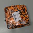 Mefleet 1/ 2 LB Halloween Crinkle Cut Paper Shred Filler 8 oz Black & Orange Crinkle Shredded Paper for Gift Basket - Gift Box Bag Filler - Grass Cushion Stuffing for Halloween Packaging Wrapping