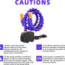 Submersible Water Pump - DC 30W 530GPH 2000L/H with Water Pipes & 8.2ft High Lift - for Water Table Aquarium, Pond, Hydroponics, Fountain