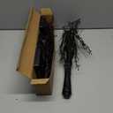 Halloween Decorations Indoor 2 Pack 24 Inch Halloween Black Tree with 24 Orange Purple Lights, Timer/USB/Battery Operated Tabletop Lighted Halloween Spooky Tree for Halloween Table Decor Home Indoor