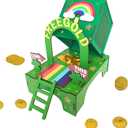 MQJJSM St. Patrick's Day Wooden Leprechaun Trap Kit for Kids DIY St. Patrick's Day Crafts and Classroom Projects, Fun Leprechaun Trap Supplies for Boys and Girls