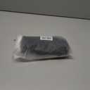 Sunporx Ruffle Ankle Socks Knit Cotton Breathable Comfortable Black Socks for Girls 6 Pack (One Size)