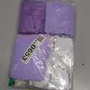 205Ft Lavender Party Decoration Ombre Purple Polka Dot Backdrop Streamer Tissue Paper Circle Dot Hanging Garland for Birthday Bachelorette Wedding Bridal Shower Engagement Lilac Violet Party Supplies