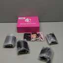 Beauty Queen Thick Straight Bundles Human Hair (22 22 22 22 Inch) 100% Unprocessed Virgin Human Hair Quick Weave Hair 4 Bundles Remy Hair Extensions Natural Color