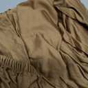 Cot Fitted Sheet 30 x 75, 100% Egyptian Cotton, 1 PC Cot Size Bottom Sheet Only, Perfect for Narrow Twin, Camp Bunk, Army Cots, Trifold Mattress, Camping Cot, Guest Bed Replacement(Taupe)