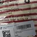 Tankaneo Womens Summer Striped Peplum Tank Tops Red (Red)