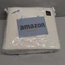 RUVANTI 100% Cotton Twin Sheets Set, 3 Pieces, Soft & Breathable Percale Weave Bedding, Deep Pocket 16", Hotel Standard, Crisp Cool Feel, Durable, Perfect Dyed Bed Sheet, Ivory