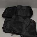 BAGAIL 8 Set Packing Cubes Luggage Packing Organizers for Travel Accessories (Jet Black)