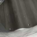 Anleolife 8x4x2ft Oval Deep Root Galvanized Raised Garden Bed, Quartz Grey