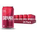 Zevia Zero Sugar Soda, Dr. Zevia, 12 oz Cans (24-Pack)  Naturally Sweetened, Zero Calorie Sugar Free Soda - Non-GMO Project Verified, Gluten-Free, Vegan