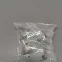 Soleebee 4 Pcs Bling Drawer Knobs,Decoration Dresser Cupboard Knobs,Bling Crystal Rhinestone Cabinet knobs,Round Pull Handle with Screws for Home Kitchen Bathroom Office (White)