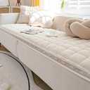 Pet Couch Cover for Sofa, Dog Couch Cover Protector, Spfa Covers for Dogs Washable, Non Slip Dog Bed Sofa Covers (27.55 * 82.67 in, White) (27.55*82.67inch)