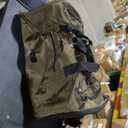 Gonex 45L Duffel Bag for Men, 3 in 1 Convertible Carry Gym Duffle with Shoe Compartment, Tactical Gear Loops, Water-Repellent Lining, Workout & Travel Bag (Army Green)