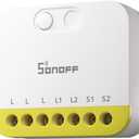 SONOFF MINI Duo-L Zigbee Smart Switch No Neutral Wire, Zigbee 3.0, Dual Channel, Compact Design, Works with Alexa, Google Home