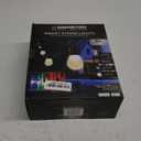 Monster 24 Foot Outdoor Smart RGB+IC+WW String Lights, 12 Bulb Color Flow Dimmable LEDs, Sound Reactive, Water & Weather Resistant, Compatible with Alexa, Siri, Google Home, App