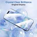 SYNCWIRE Screen Protector for iPhone 15 Pro Max, 3 Pack Shatterproof Tempered Glass [Easy Installation Frame] [9H Hardness] [99.99% HD Clear] [Case Friendly] [Bubble Free] for Apple 6.7 inch