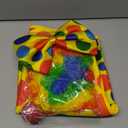 Tigerdoe Clown Costume Set  Wig, Nose, Bow Tie & Vest  4-Piece Dress-Up Clown Accessories for Party