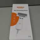 2-in-1 Dog Hair Dryer with Slicker Brush for Small-Sized Dogs and Cats | Pet Hair Dryer | Dog Blow Dryer | 300 Watts, 75-85 dB, Adjustable Temperature, Overheat Protection