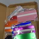 Travelambo 8 Pack Luggage Tags for Suitcases Aluminum Privacy Protection Bag Tags Luggage Identifier Travel Accessories Essentials (Colorful)