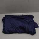 10 ft x 10 ft Wrinkle Free Navy Blue Backdrop Curtains Panel, 5ft x 10ft Silky Polyester Photo Backdrop Drapes for Graduation Baby Shower Wedding Birthday Parties Photography Background
