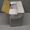 supernal 100pcs Ivory Plastic Plates Fancy Disposable Scalloped Plates for Party Heavy Duty for Party,Wedding,Brthdays Bridal Shower Plate Include 50 Plastic Dinner & Dessert Plate, Light Purple