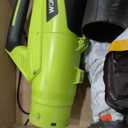 Leaf Blower, Electric Cordless Leaf Blower with 2 Batteries and Charger, 2 Speed Mode, Lightweight Cordless Blower for Blowing Leaves, Patio Cleaning, Blowers for Lawn Care and Dust