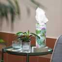 Car Tissue 200 Count Facial Tissues Per Tube Portable Cylinder Box Roll Canned Tissue Cylinder Tissue Boxes for Office Car Home, for Cylinder Car Cup Holder,Plants