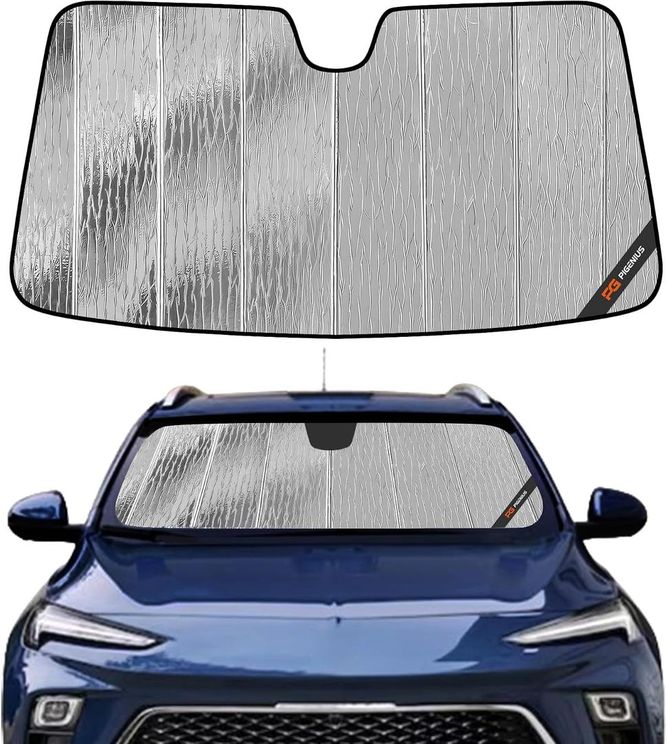 Pigenius Windshield Sun Shade for Buick Encore 2017-2022 Front Window Sunshade - AstraGuard
