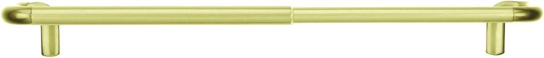 Umbra Twilight Double Curtain Rod Set  Wrap Around Design Ideal for Blackout or Room Darkening Panels, 48 to 88 Inches, Gold