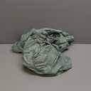 Bed Skirt Queen Size Ruffled Bed Skirt with Split Corners, 14 Inch Drop Dust Ruffle Bed Skirts with Platform, Boho Tufted Shabby Chic Full Size Bed Skirts, Sage Green