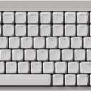 Flow Lite 100 Keys Low Profile Mechanical Keyboard, Swappable Rechargeable Wireless Keyboard with 2.4G Receiver, Bluetooth and Wired Connection for Windows, Mac/ Specter Linear Switches (Marble)