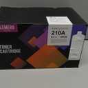 LEMERO UEXPECT Compatible Replacement for HP 210A Toner Cartridge 4 Pack with Chip 210A 210X W2100A W2100X for Color Laserjet Pro MFP 4301fdw 4301fdn Pro 4201dw 4201dn Printer Ink, 4 Pack