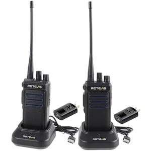 Retevis RT29 Digital 2 Way Radio for Adults, Professional Two Way Radios with Group Call, Durable Handheld DMR Two Way Radio for Supplier Warehouse(2 Pack)