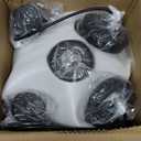 Black Pendant Lights Kitchen Island, 2 Pack Kitchen Island Lighting, Farmhouse Pendant Light Fixtures (11.41" W), Island Pendant Light for Kitchen, Dining Room, Bedroom