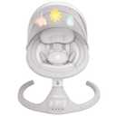 Jool Baby Nova Baby Swing for Infants – Bluetooth Music, Remote (Stone) | Keep Baby Happy While Getting Things Done – Gentle Side-to-Side Motion Helps Baby Feel Content