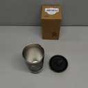 Hydro Flask All Around Tumbler Press-In Lid, Insulated Travel Mug, Stainless Steel Coffee Cup 16 Oz Black