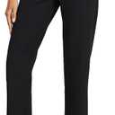 EXPRESS Women’s Editor Pants – Super High Rise Stretch Tailored Trouser with Polished Fit and Comfortable Feel, Black, Size 8