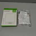 Fuzion Digital Gram Scale .01 Gram Accuracy, 500g Small Jewelry Scale, Mini Kitchen Food Scale for Herb, Powder, Gold, Coin - Weight Gram and Oz (Silver)