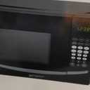 Emerson MW9255B Countertop Microwave Oven, 6 Pre-Programmed Settings, Removable Glass Turntable and Child Safety Lock, 0.9 Cu ft, 900W, Black