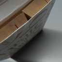 UNIQOOO Elegant Birch Wood Stand |1.2mm Slot, for Wedding Table Number Cardstock, Place Card Holder, Photo Display Stand, Small | for Event Decor, Retail Shop, Cafe Restaurant Menu, Business Card, Name Tag, 12 Pack