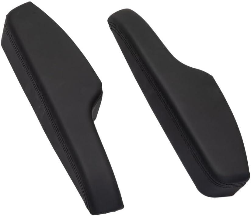HY-SPEED Front Left Driver & Right Passenger Side Inner Door Armrest Compatible with 2011-2023 Charger; 2011-2023 300 Replaces 1WK37DX9AB(Black)