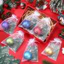 Jenaai 12 Set Christmas Appreciation Gifts for Employees Coworkers Staff Ball Ornaments for Christmas Tree So Grateful for The Difference You're Made, with Organza Bags & Thank You Cards