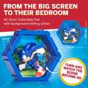 PODS 4D Sonic | Unique Connectable Collectable Bobble-Head Figure That Bursts from Their World into Yours | Wall or Shelf Display |Sonic Toys and Gifts | Series 1 no. 479
