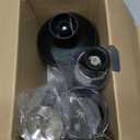 KOIOS Immersion Blender, 1100W 5-in-1 Multi-Purpose Hand Blender, 12-Speed, 600ml Beaker, 500ml Chopper, Egg Whisk, Milk Frother, Black