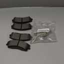 SCITOO Ceramic Brake Pads Stes Front Fit For Chevy Blazer 97-05,For Chevy S10 Pickup 98-04[4WD],For GMC Jimmy 98-05,For GMC Sonoma 98-04[4WD],For Isuzu Hombre 98-00[4WD],For Oldsmobile Bravada 97-01