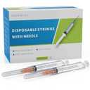 3ml Syringe with 25 Gauge 1", Individually Packaged Luer Lock Industrial Accessories, Lab Measurement Tools, 100-Pack