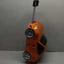 Kids Travel Case, GREEN Toyota, Rolling Backpack