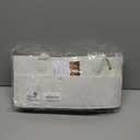 Parker Baby Diaper Caddy - Nursery Storage Bin and Car Organizer for Diapers and Baby Wipes - White, Large